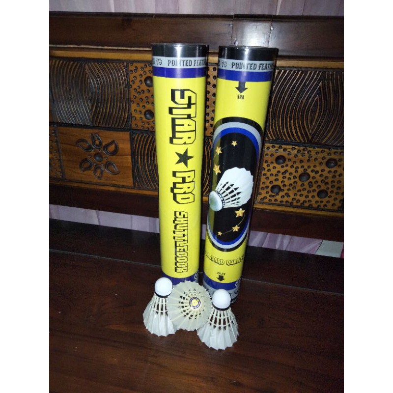 

SHUTTLECOCK SHUTTLE COCK STARPRO KOK BULUTANGKIS BADMINTON STARPRO BHIRAWA SUPER