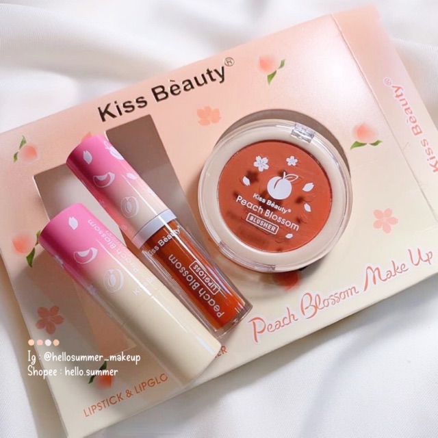 [ORI THAILAND] Kiss Beauty Sakura Blossom Makeup Set