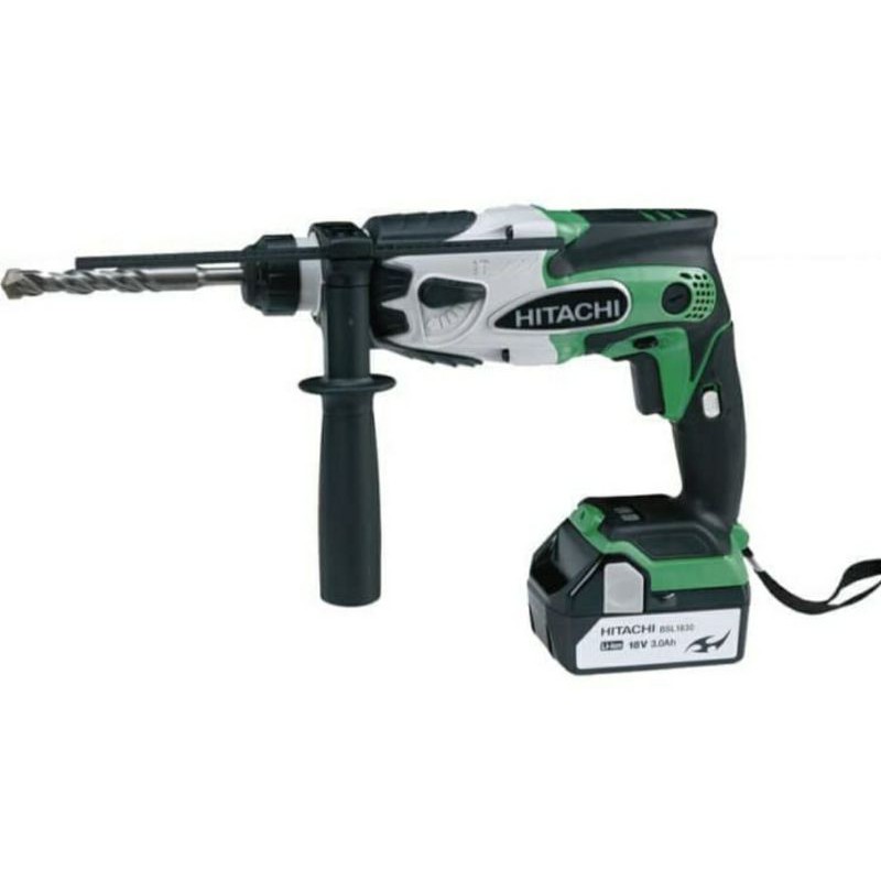 Mesin Bor Cordless Rotary Hammer 18mm 2 Mode 18V 3Ah Li Hitachi DH 18DSL