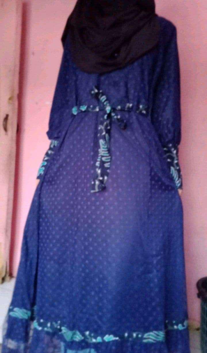 Couple Gamis Batik Sarimbit Ramadhan Lebaran Wanita Termurah Modern Best Seller