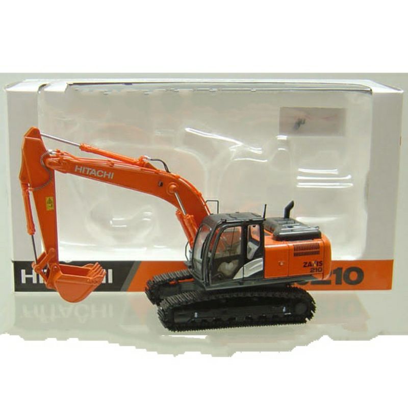 Diecast Excavator Hitachi Zaxis 210 Miniatur Alat Berat