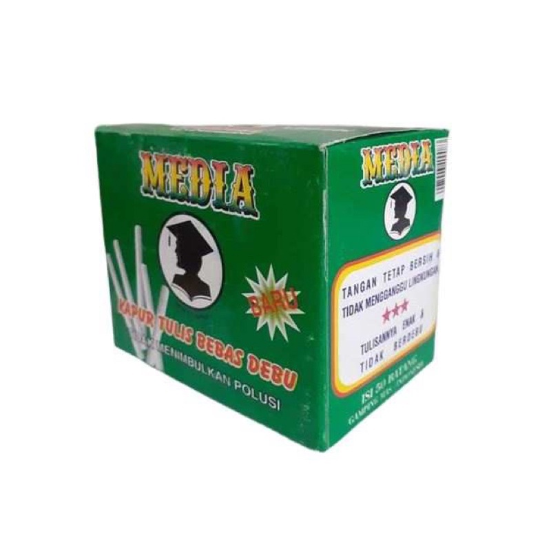 

Kapur Tulis MEDIA Warna Putih ✨