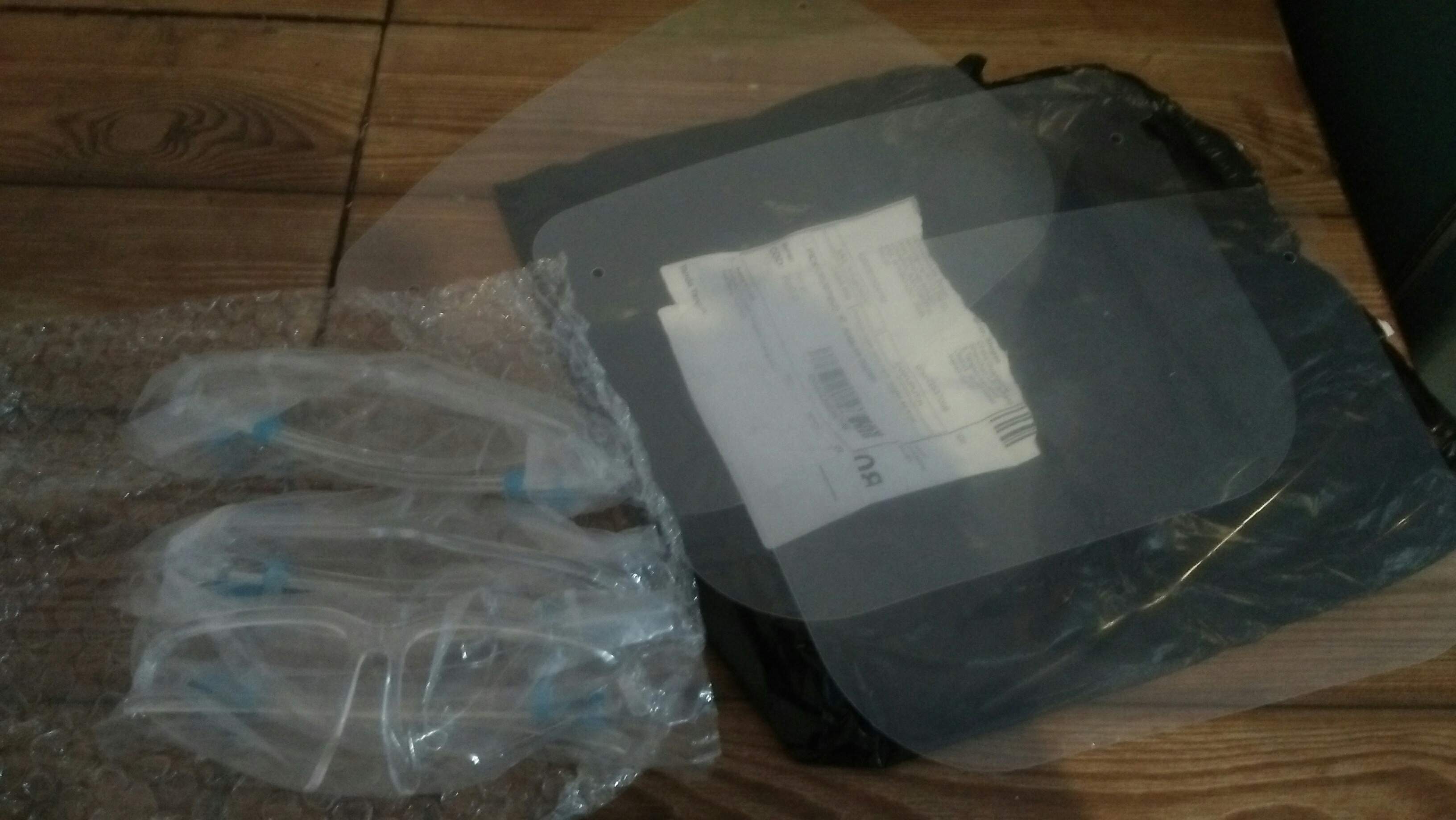 Amigoa Kacamata Goggles Transparan Proteksi Full Face