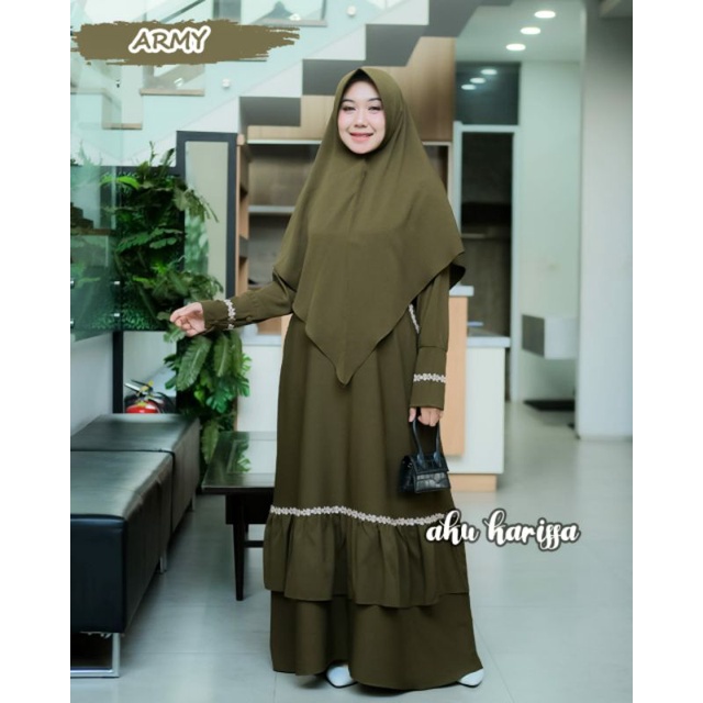KHALINDRA set syari aku karissa ORI/gamis aku karisa