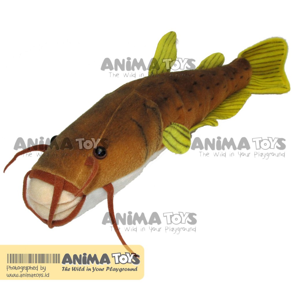Boneka Hewan Ikan Lele Catfish Animatoys SFI028