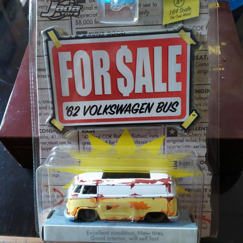 Jada Toys For Sale '62 Volkswagen Bus