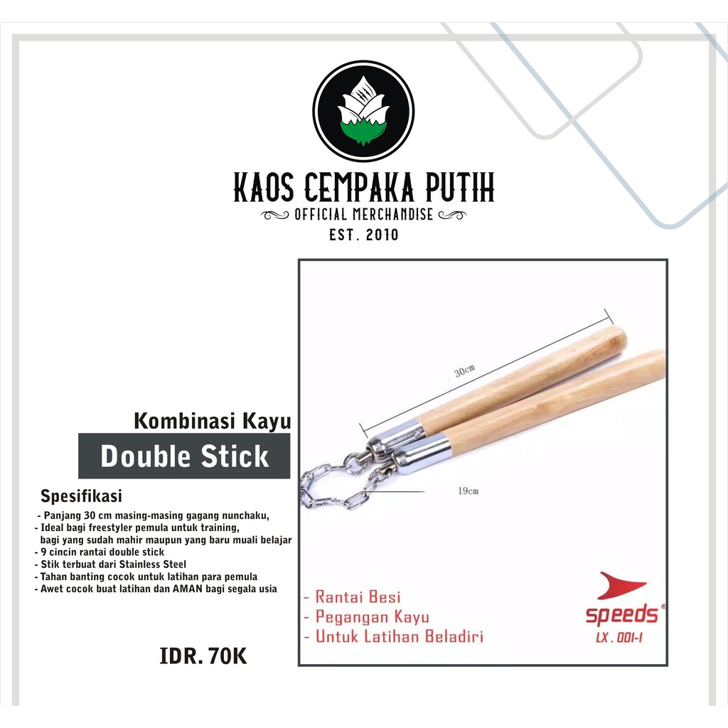 DOUBLE STICK KAYU