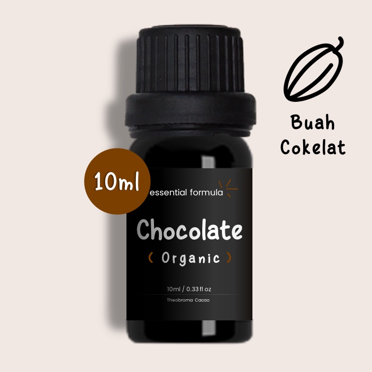 10ML Organic Chocolate Essential Oil Buah Cokelat Murni 100%