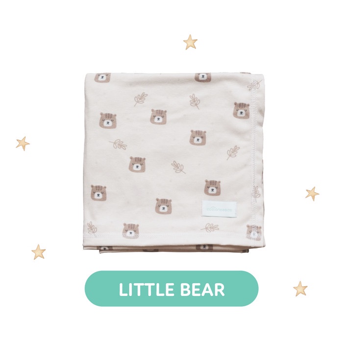 Cottonseeds Soft Cotton Baby Swaddle