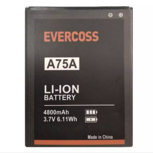 Battre Baterai evercoss A75A