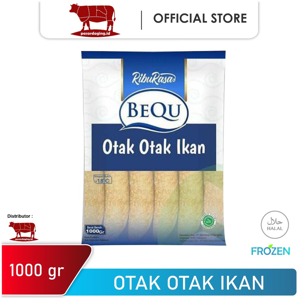 OTAK OTAK IKAN BEQU RIBU RASA/1000 GRAM