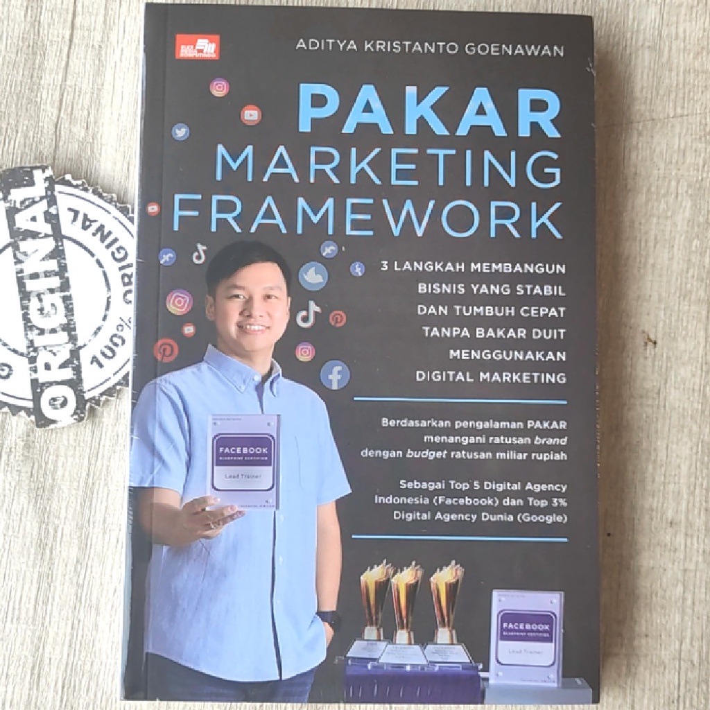 Buku Pakar Marketing Framework  by Aditya Kristanto Goenawan