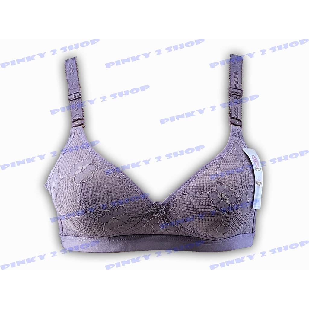 BRA BH TOYAZI RENDA TANPA KAWAT SIZE 36-42 KAIT 3