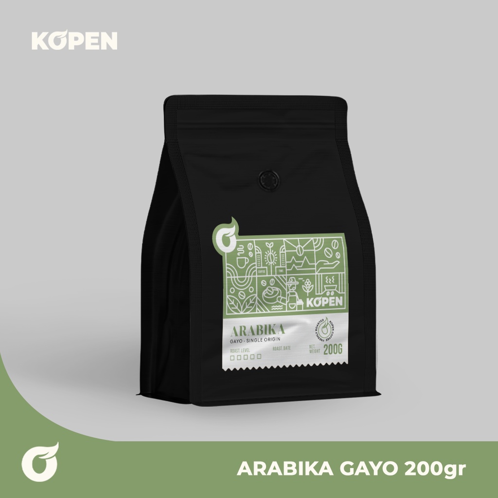 

Kopi Arabika Gayo 200gr | Kopi Arabica Premium Kualitas Ekspor