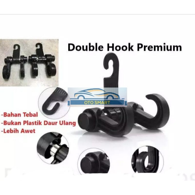 Gantungan Holder Barang Headrest Kursi Mobil