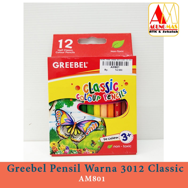 

Greebel Pensil Warna 3012 Classic