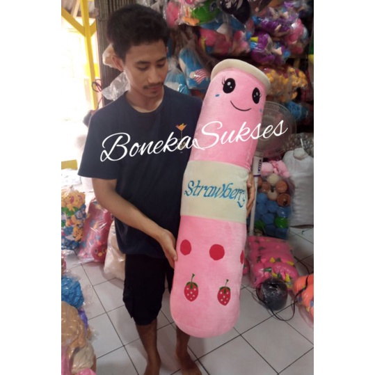 Boneka Guling Boba Jumbo 1 meter