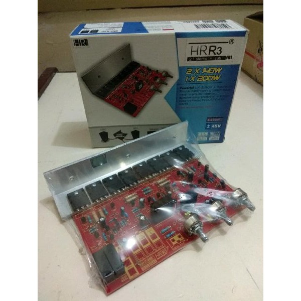 Kit Power Amplifier 2.1 Full Power BELL HRR3 Original