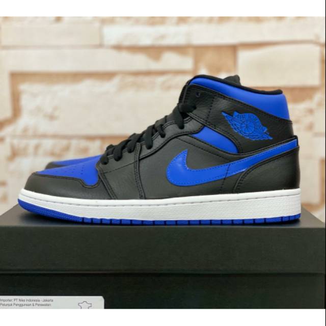 air jordan 1 mid royal blue harga