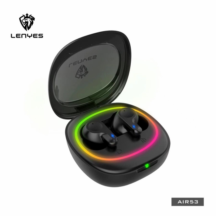 Headset Wireless Lenyes Air 53 Headset Bluetooth TWS Lenyes Air 53 RGB Earphone