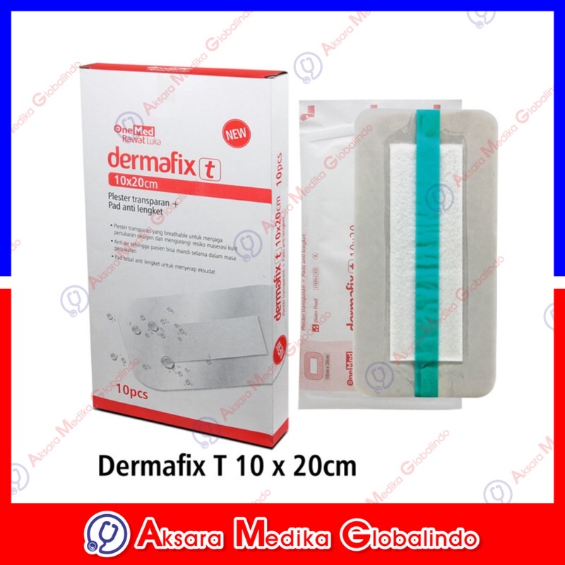 DERMAFIX T 10X20 CM 1 LEMBAR PLESTER ANTI AIR #AMG