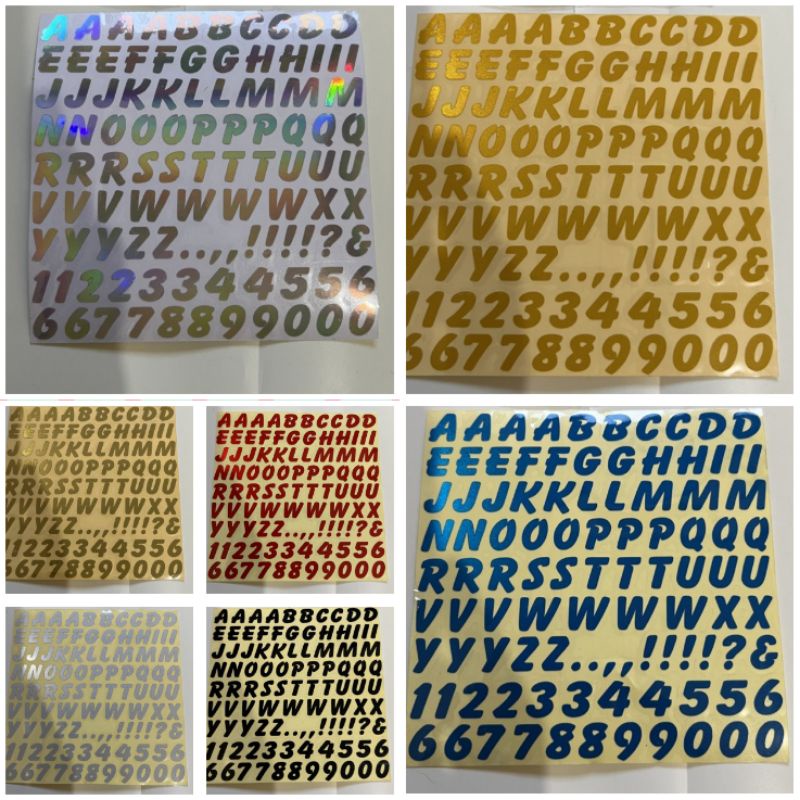 

STICKER CUTTING ABJAD ANGKA HURUF