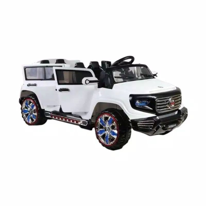 Khusus Indah Cargo) Mainan Mobil Aki Anak Pliko Jeep Limousine Double Cabin PK-9928N