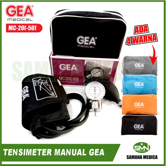 Tensimeter Manual MC-20(-50) GEA Aneroid Alat cek Tekanan Darah DELUXE