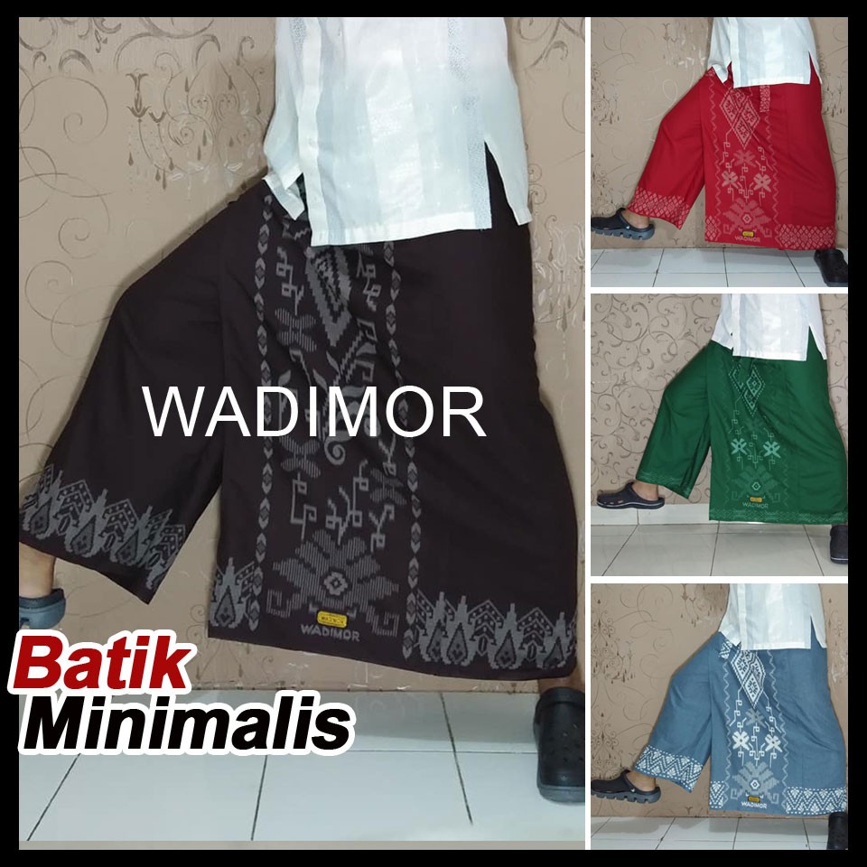 Sarung Celana Dewasa Wadimor Batik Bali, ORIGINAL 100%