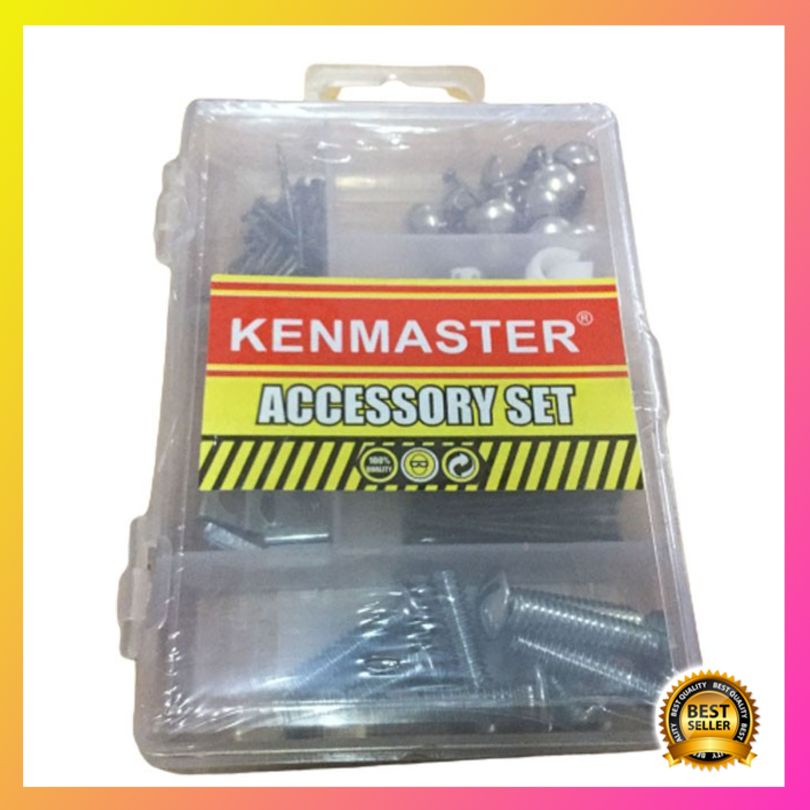

Diskon Kenmaster Accessory Set No6 Paku Kayu Baut Mur Mini No 6
