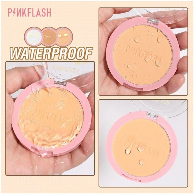 ★ BB ★ PINKFLASH Lasting Matte Pressed Powder | Bedak Padat