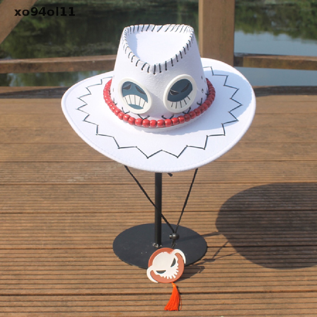 Topi Koboi Cosplay Anime One Piece Portgas D Ace Untuk Pria Dan Wanita