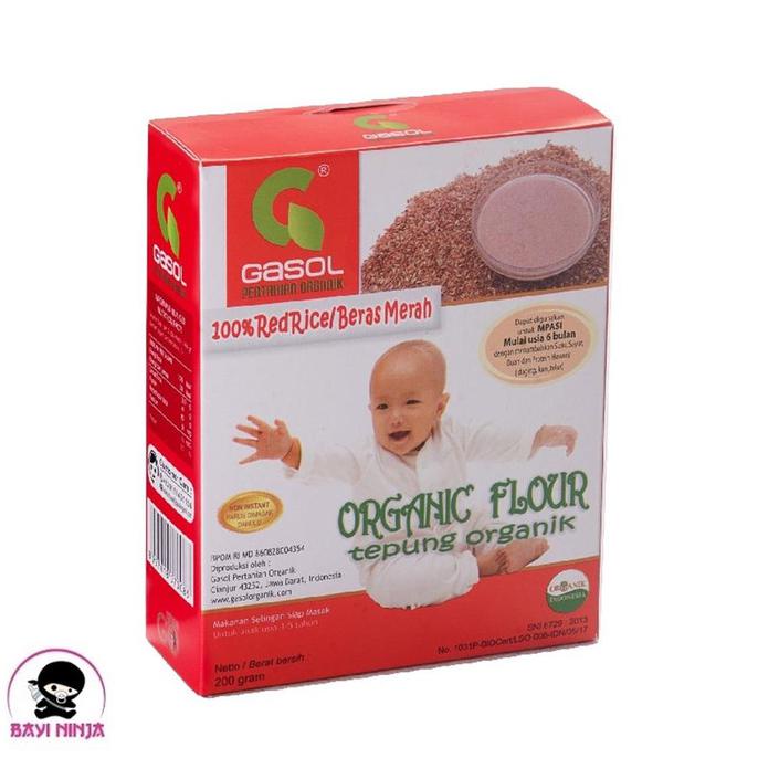 

Diskon GASOL Organic Tepung Beras Merah Organik 200 g Diskon