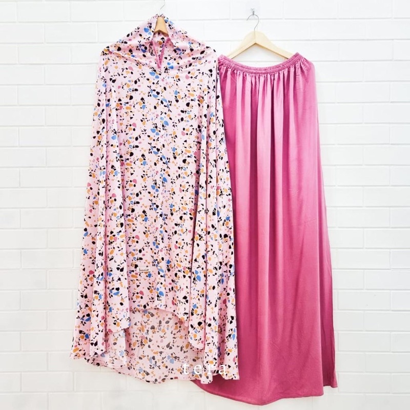 Mukena sunrise Tera | Mukena dewasa | Mukena jumbo | Mukena Rayon