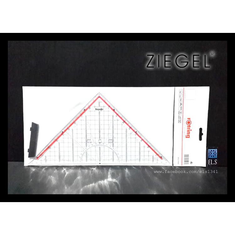 

Terlaris Ziegel - Penggaris Segitiga Pegangan Keren