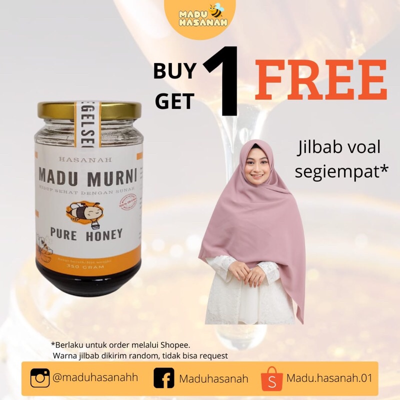 

Madu Hutan Asli Murni 100 % Netar Akasia / Madu Hasanah