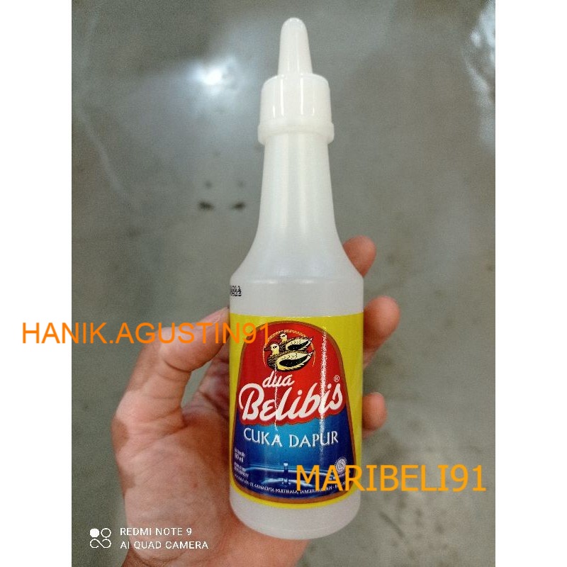 

Cuka Dapur Dua Belibis (150ml) maribeli91