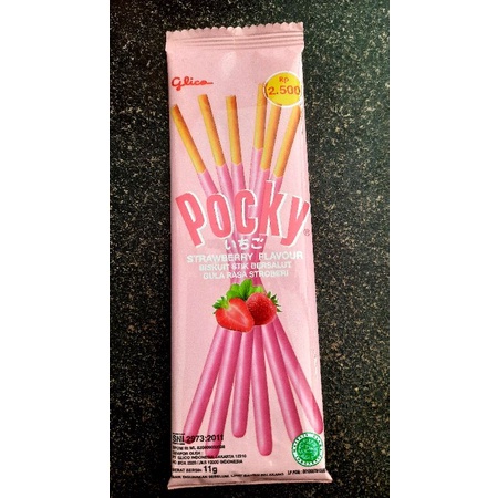 

Pocky Strawberry Flavour 11g