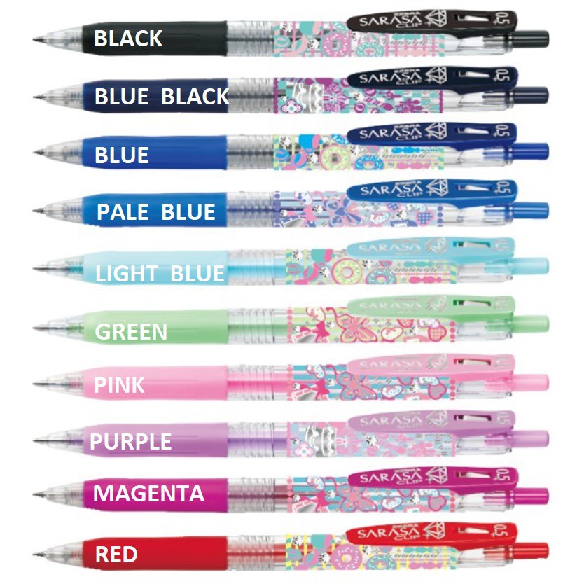 

BOLPEN GEL SARASA ZEBRA MORERU MIGNON 0.5