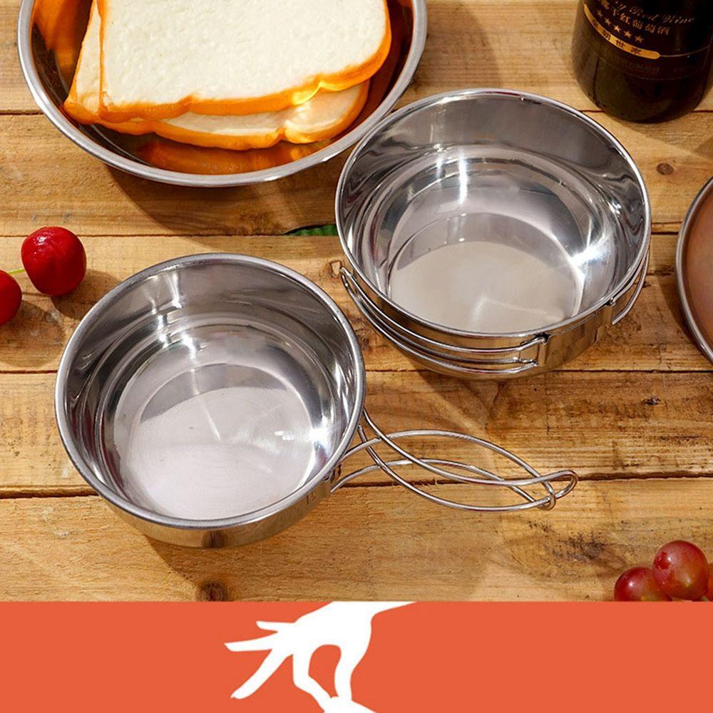 Suyo Mangkok Lipat Portable Multifungsi 500 / 650ml Untuk Outdoor / Camping