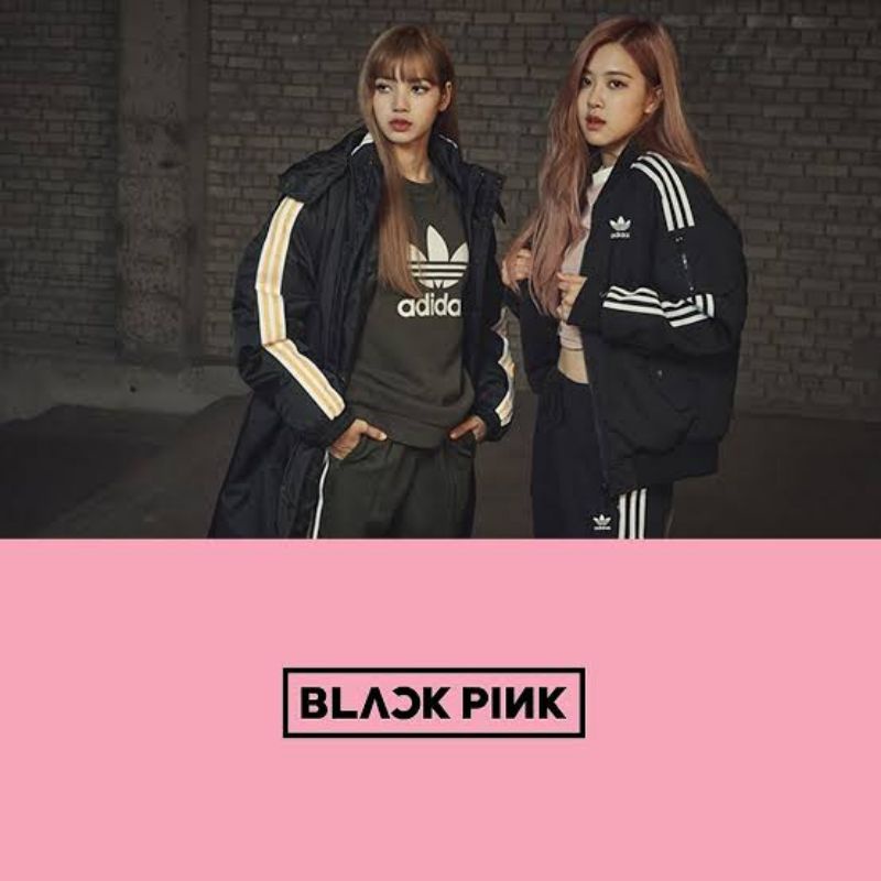 jaket Adidas short bomber women original black pink series