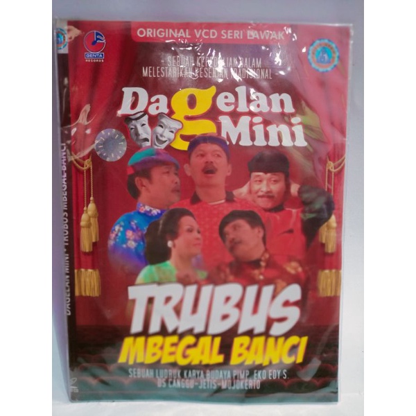 VCD original dagelan mini supali -Trubus mbegal banci