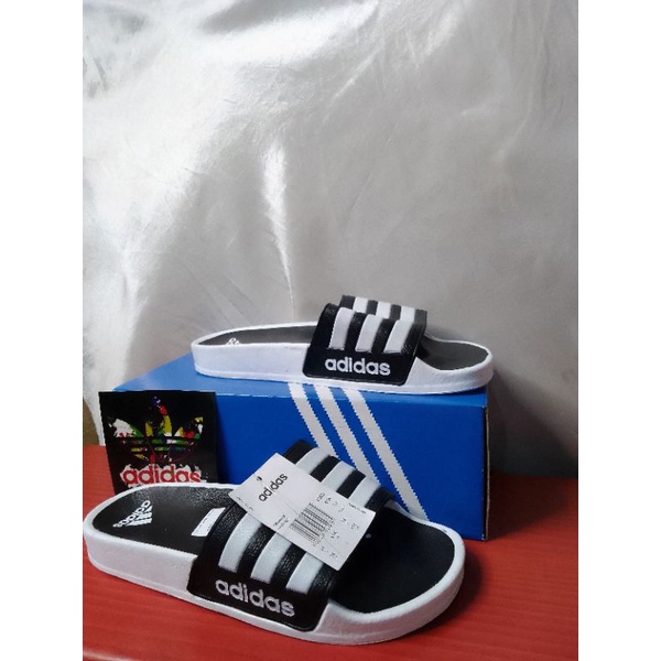 Sandal Slide Adidas Pria Terbaru | Original | Slip on | Cowok Slide