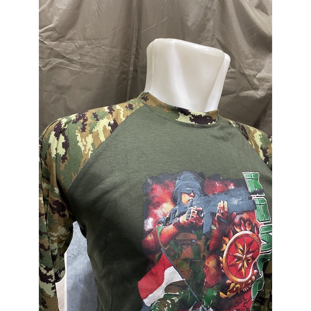 Kaos Raglan Kostrad Linud - Kaos Kostrad Linud Panjang