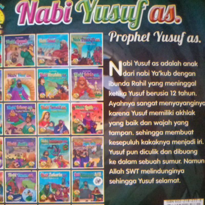 Buku Cerita Nabi Yusuf AS