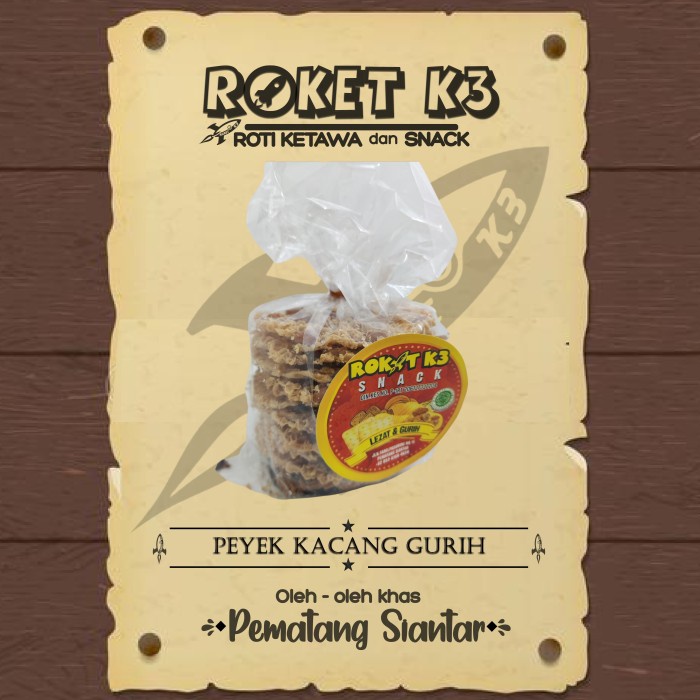 

Peyek Kacang Keriting UMKM Siantar Enak Renyah Cemilan Makanan Ringan