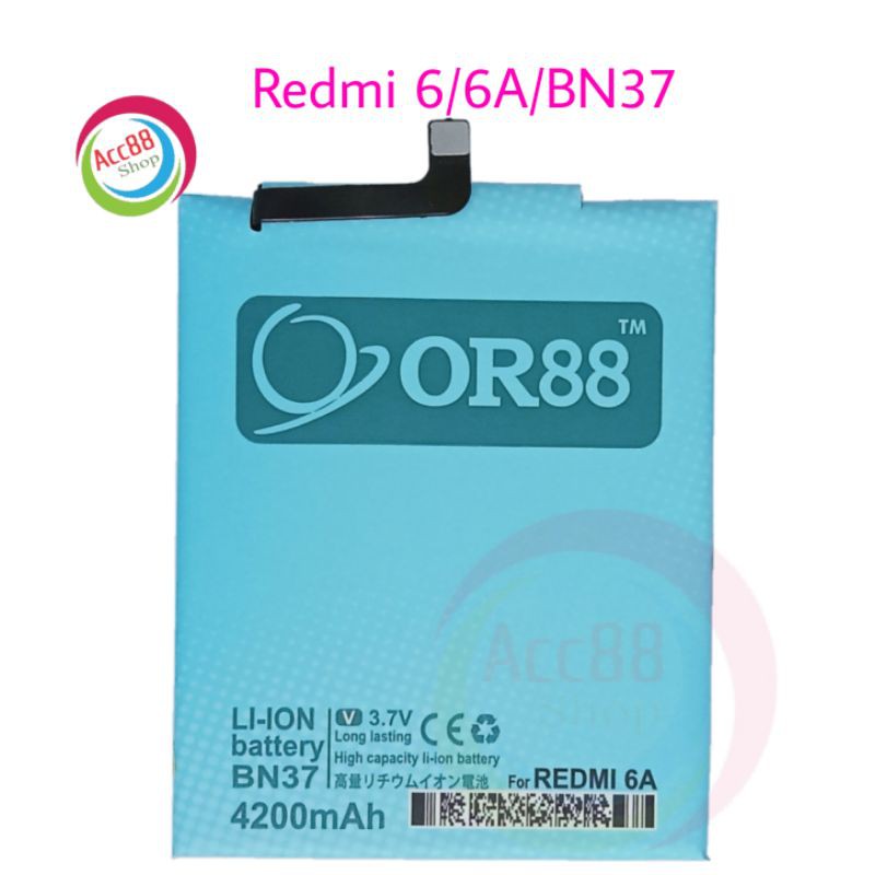 Baterai Batre Battery Double Powe Xiaomi Redmi 6A BN37 OR88/ Oriens88