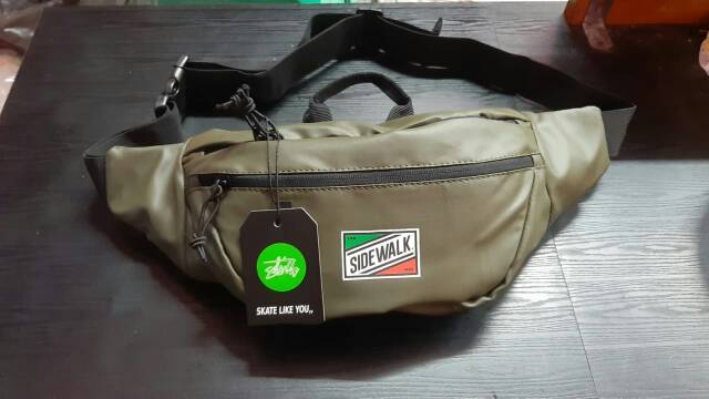 Tas waisbag side walk original semi kulit