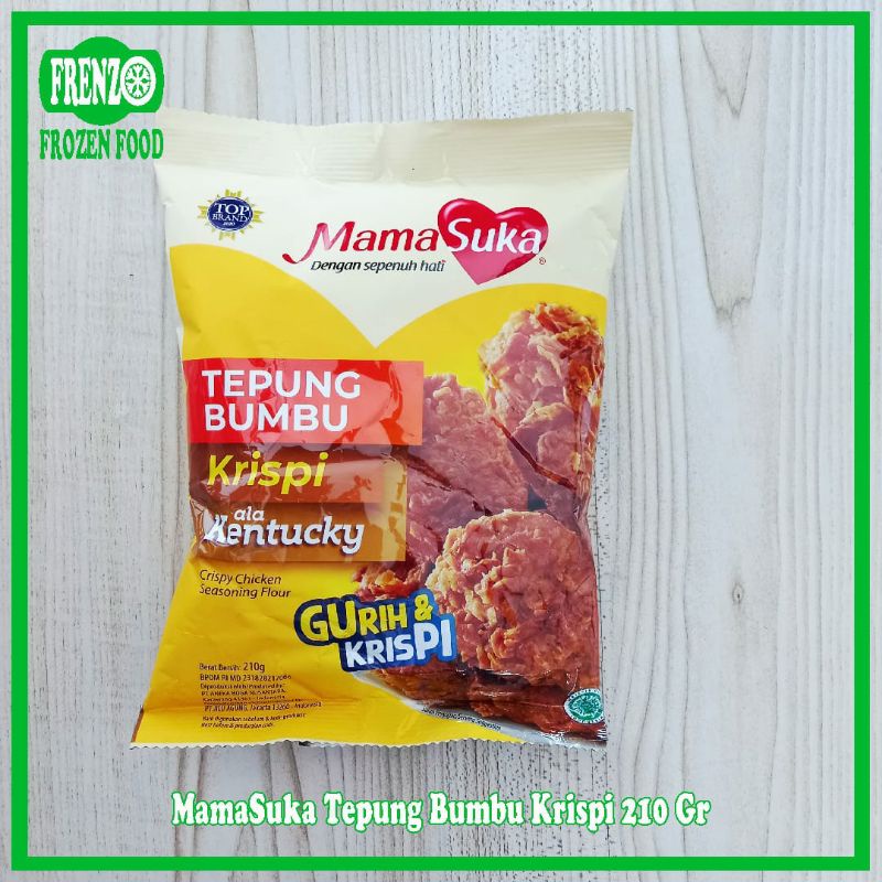 

MamaSuka Tepung Bumbu Krispi 210 Gr