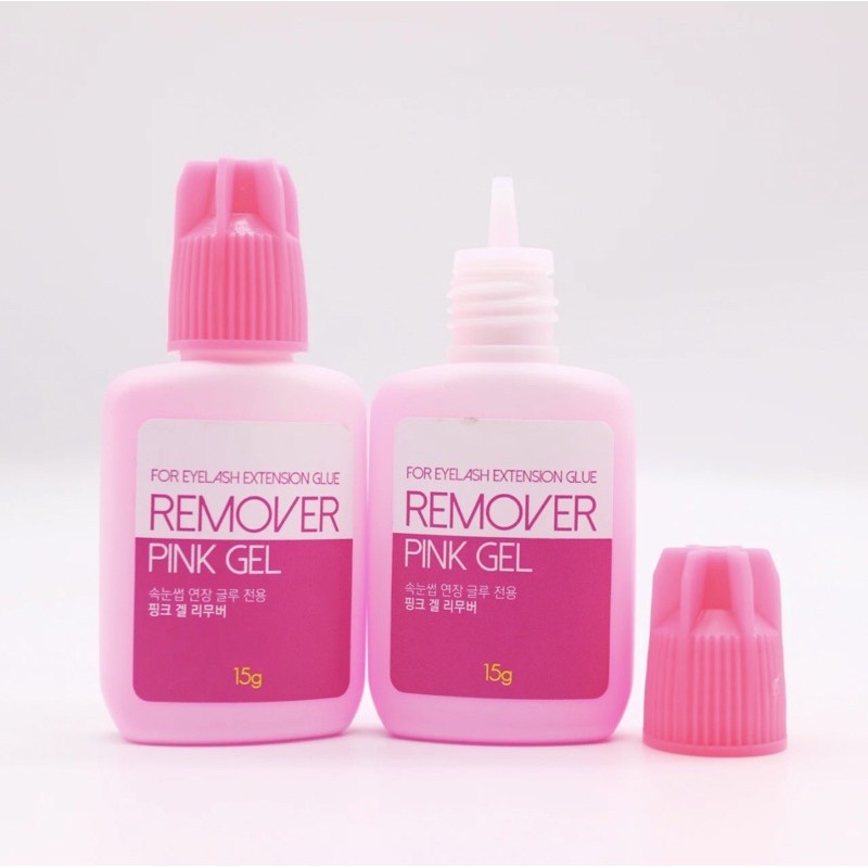 Remover Pink Gel 15ml For Eyelash Extansion